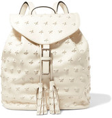 Thumbnail for your product : RED Valentino Embellished Leather Backpack