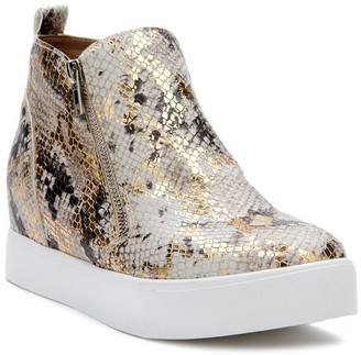 nike gold wedge sneakers for sale
