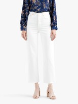 Thumbnail for your product : Levi's Ribcage Straight Ankle Jeans, White