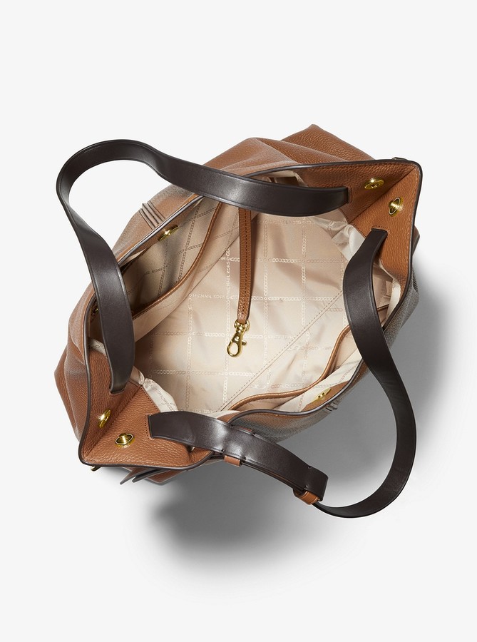 MICHAEL Michael Kors Downtown Astor Large Pebbled Leather Shoulder Bag