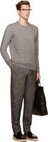 Thumbnail for your product : Paul Smith Grey Quilted Slub Sweatshirt