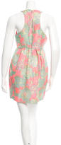 Thumbnail for your product : Suno Jacquard Floral Pattern Dress