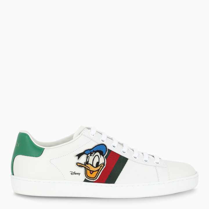 Gucci Women's Disney x Donald Duck Ace sneakers ShopStyle Trainers