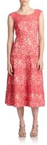 Thumbnail for your product : Kay Unger Lace Tea-Length Dress