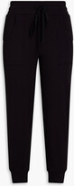 Thumbnail for your product : The Range Cropped ribbed stretch-jersey track pants