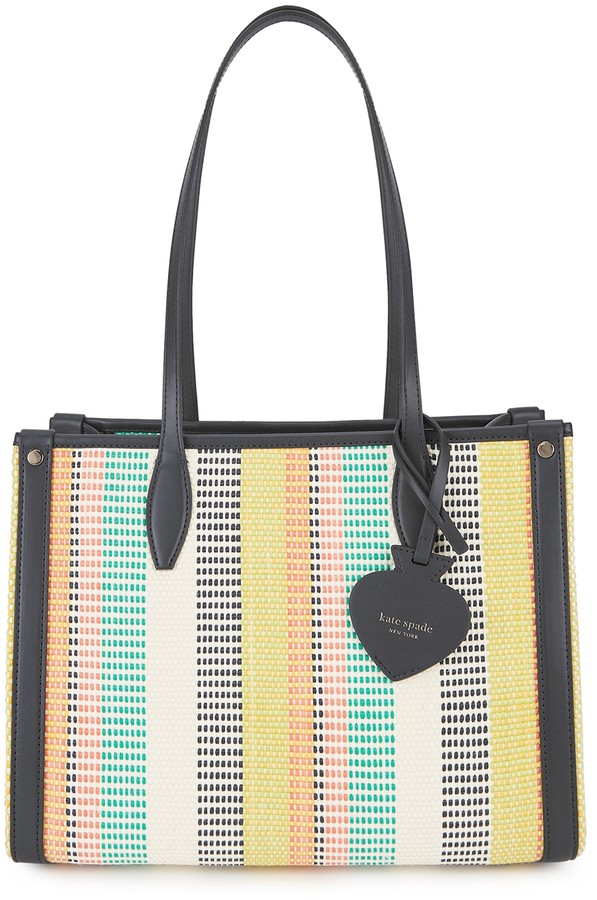 kate spade woven tote