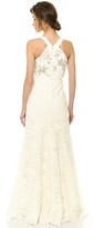 Thumbnail for your product : Rebecca Taylor Embellished Lace Gown