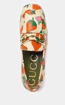 Thumbnail for your product : Gucci Women's Strawberry-Print Leather Platform Loafers