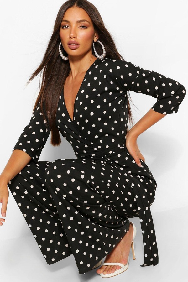 Polka Dot Jumpsuit Shop The World S Largest Collection Of Fashion Shopstyle Uk