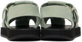 Thumbnail for your product : The Row Kids Gray Fisherman Sandals
