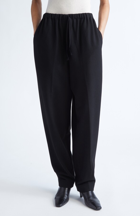 Gia Studios Alexa Brushed Melton Trousers