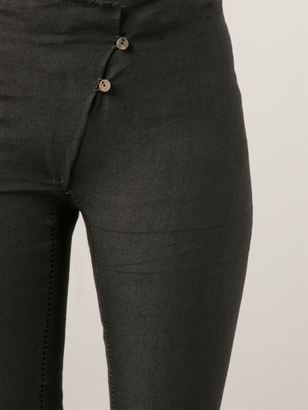 A Diciannoveventitre raw cut skinny trousers