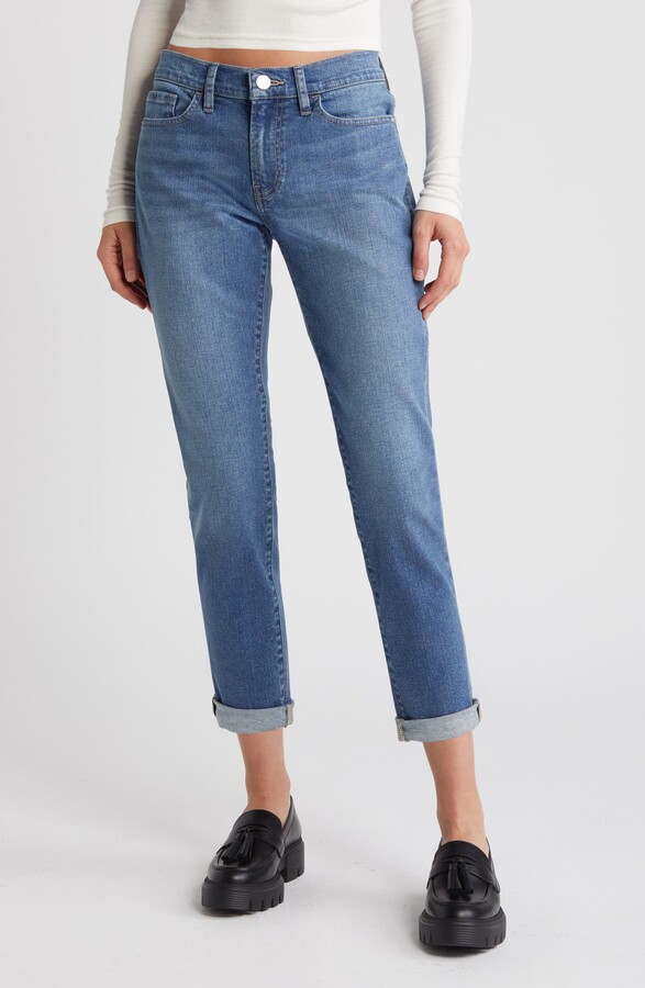 Frame Le Garcon Ankle Slim Boyfriend Jeans