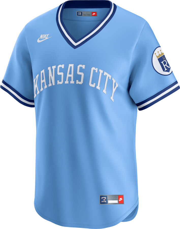 Nike Bo Jackson Kansas City Royals Cooperstown Men's Dri-FIT ADV MLB Limited Jersey in Blue | CO2500YGQA3-6WB