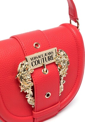 Versace Jeans Couture Baroque Couture buckled crossbody bag