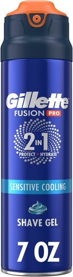 GillettePROMen'sSensitiveShavingGel-FreshScent-7oz