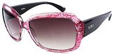 Thumbnail for your product : XOXO Intrigue Purple/Pink Sunglasses