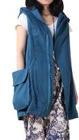Thumbnail for your product : Mordenmiss Women's Sleeveless Waistcoat Vest Hoodie with Pockets