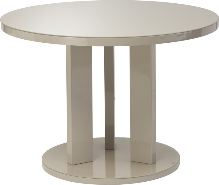 Dunelm Ellie 4 Seater Round Dining Table Brown ShopStyle