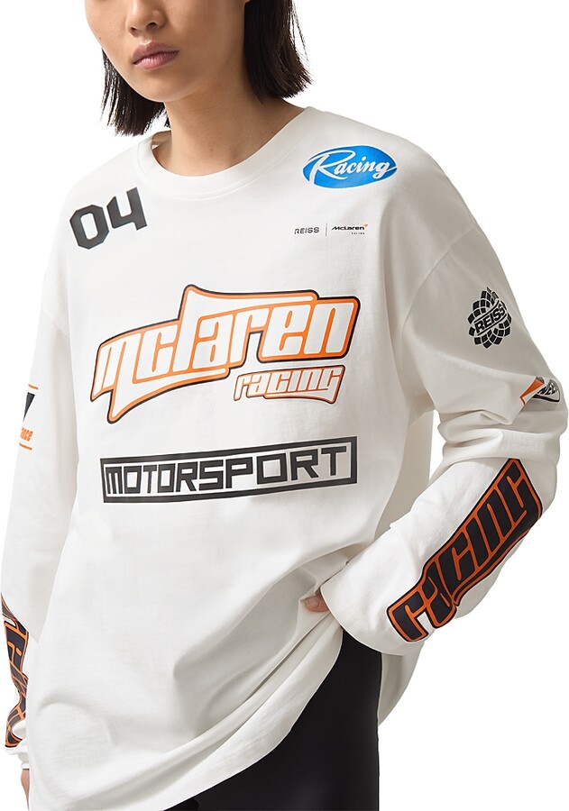 Reiss McLaren Racing Long Sleeve Tee