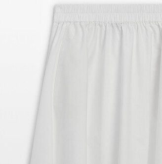 Massimo Dutti【NEW】Voluminous pleated midi skirt 05274585710-o6.jpg?ts=
