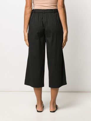 DKNY Cropped Wide Leg Trousers