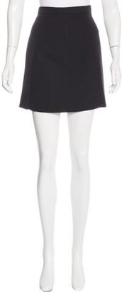 Dolce & Gabbana Wool Mini Skirt