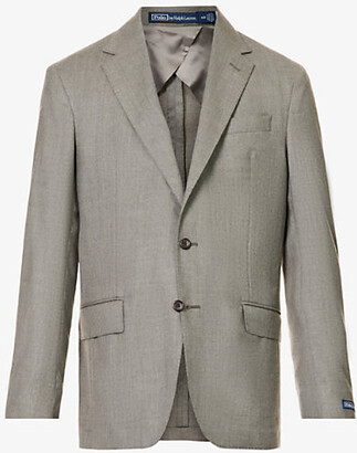 Preppy Textured Wool Blazer - Ready-to-Wear 1AB8DE