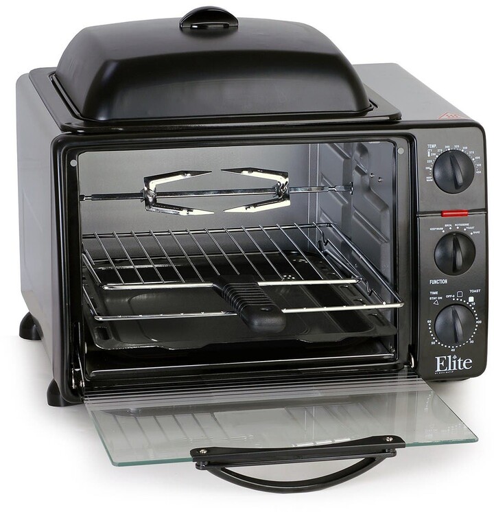 Maxi Matic Elite Cuisine 0.8Cu. Ft. MultiFunction Toaster Oven with