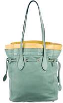 Thumbnail for your product : Rochas Leather Scalloped Trimmed Tote