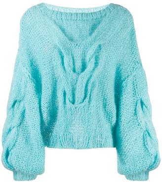 Loewe cropped knit jumper