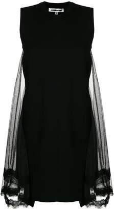McQ lace back panel T-shirt dress