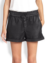Thumbnail for your product : Helmut Lang Abrade Coated Shorts