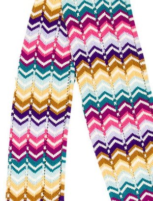 Missoni Girls' Wool Pom Pom-Embellished Scarf