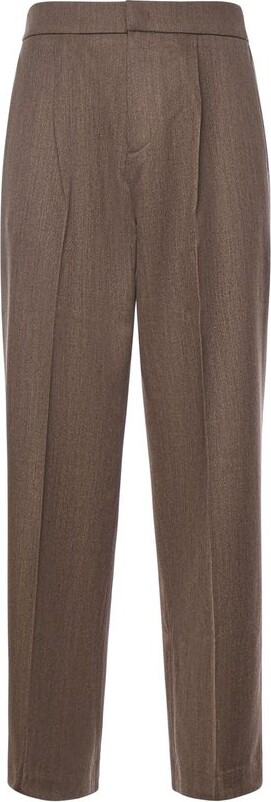 Bonsai Elastic Waist Loose-Fit Pants