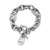Thumbnail for your product : Michael Kors Heritage Silver Link Chain Bracelet