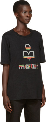 Etoile Isabel Marant Black Kendriwa T-shirt