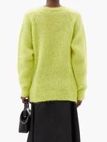 Thumbnail for your product : Erdem Bartley Mohair-blend Sweater - Yellow