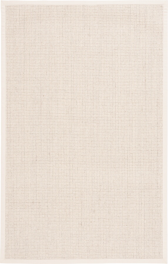 SAFAVIEH Palm Beach Sabrina Solid Area Rug, Ivory, 3' x 5'