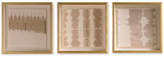 Thumbnail for your product : Graham & Brown Natural Golden Tie Dye Framed Print, Set of 3