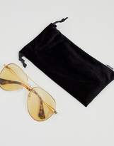 Thumbnail for your product : Sonix Lodi aviator sunglasses in yellow