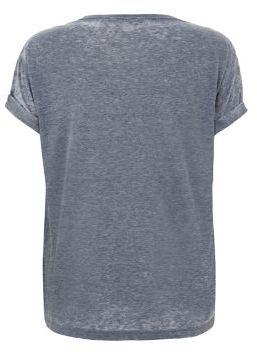 New Look Teens Grey Stripe New York 01 T-Shirt