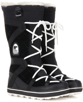 Sorel Glacy Explorer suede boots