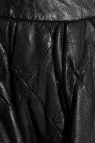 Thumbnail for your product : Preen Line Iris quilted leather mini skirt
