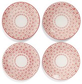 Thumbnail for your product : Gibson Holiday Medallion Dessert Plates (Set of 4)