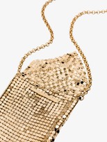Thumbnail for your product : Paco Rabanne Gold Tone Mesh Pendant Necklace