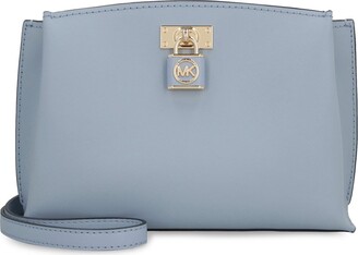 Michael Kors Saffiano Leather 3-in-1 Crossbody - Blue Crossbody Bags,  Handbags - MIC180384