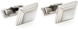 Canali Men's Stainless Steel Ceremonial Square Cufflinks