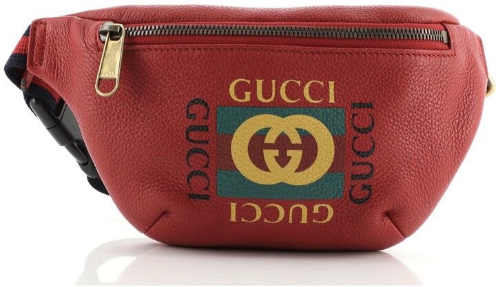 red gucci bag