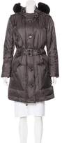Thumbnail for your product : Burberry Fur-Trimmed Down Coat